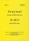 Journal of Scientific Agricultural Research
